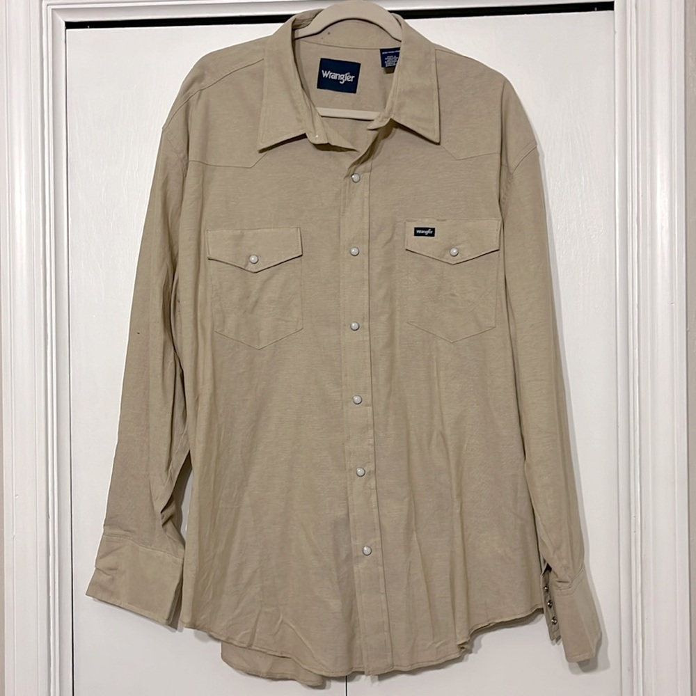 Men’s Wrangler XXL Pearl Snap Shirt